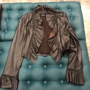 Leather jacket